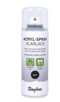 Acyrlic Spray blanke lak MATT 200ml